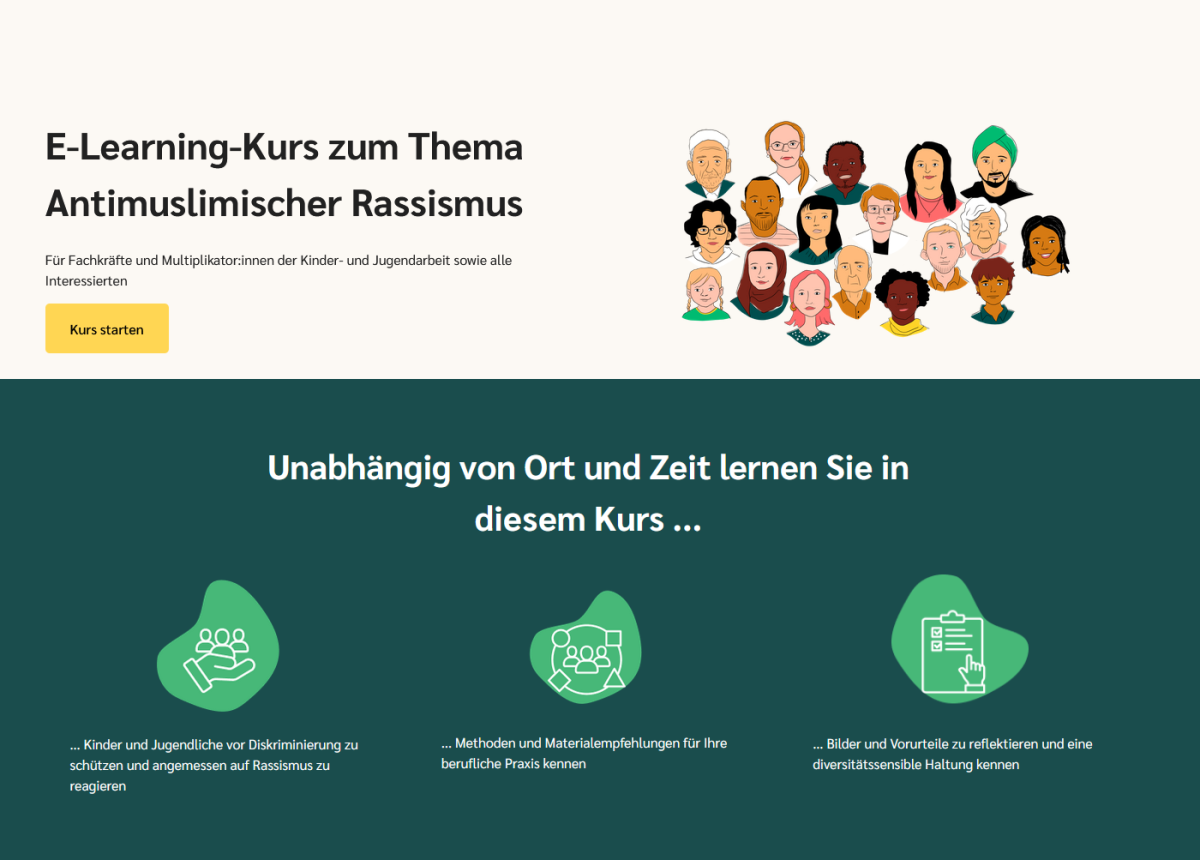 e learning antimuslimischer rassismus  EKM