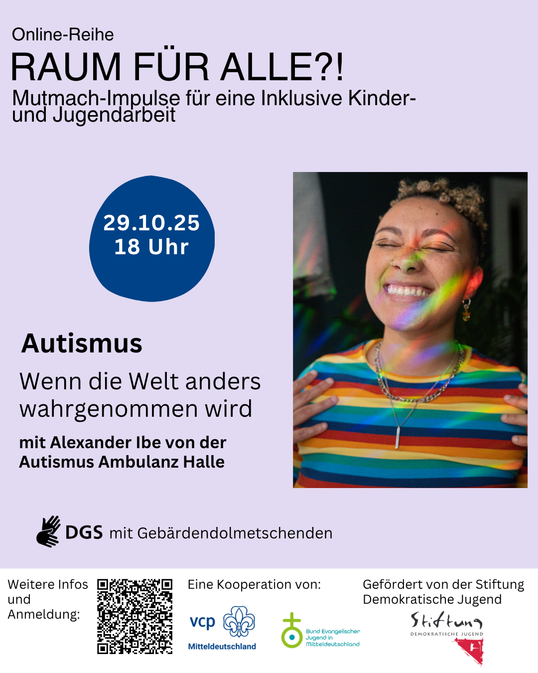 Raum für alle?! Autismus  Foto: vcp, bejm, canva